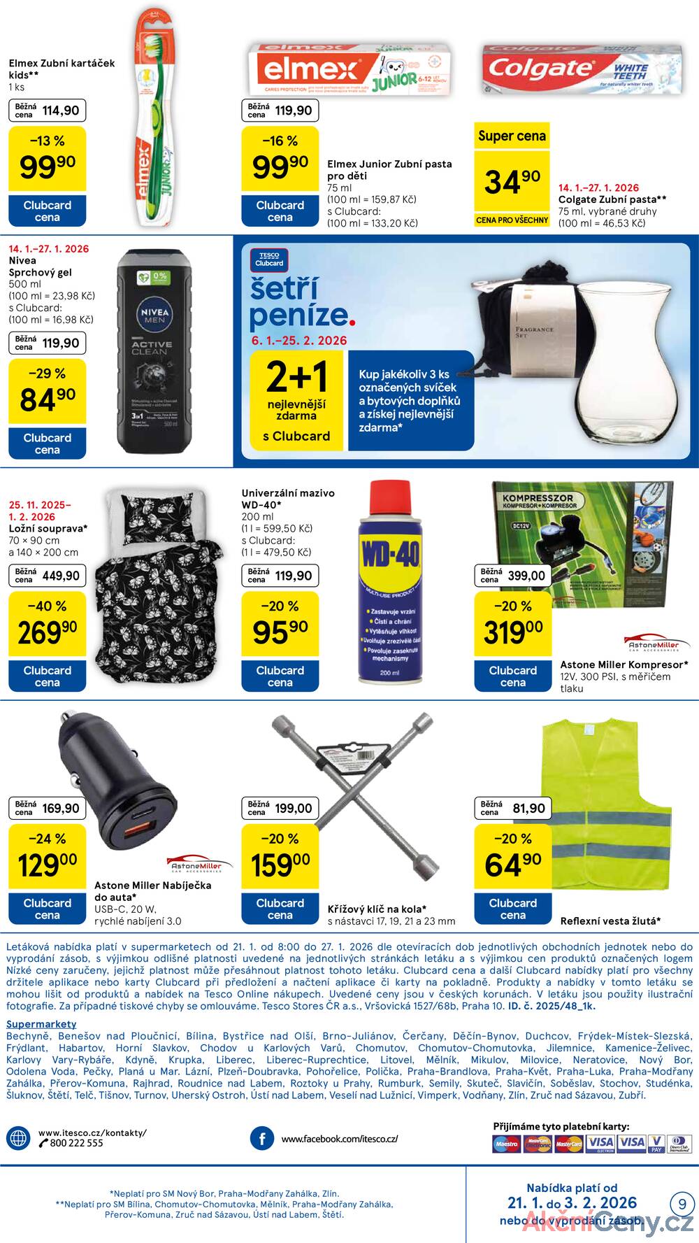 Tesco supermarkety od 21.1. do 27.1.2026