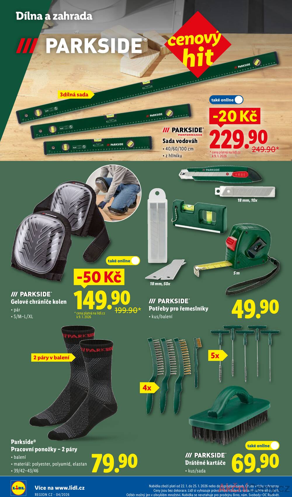 Lidl Čtvrtek od 22.1. do 25.1.2026