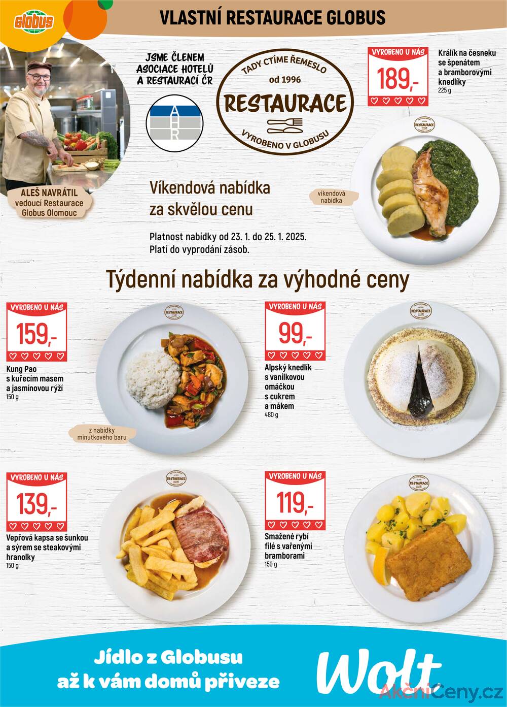 Akční leták Globus 21.1. - 27.1.2026 - Globus Olomouc