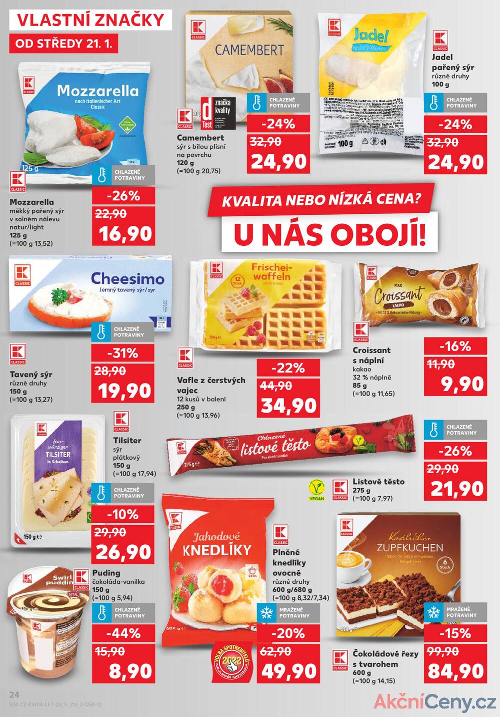 Kaufland 21.1. - 27.1. - Kaufland - Praha 3 (Jarov)