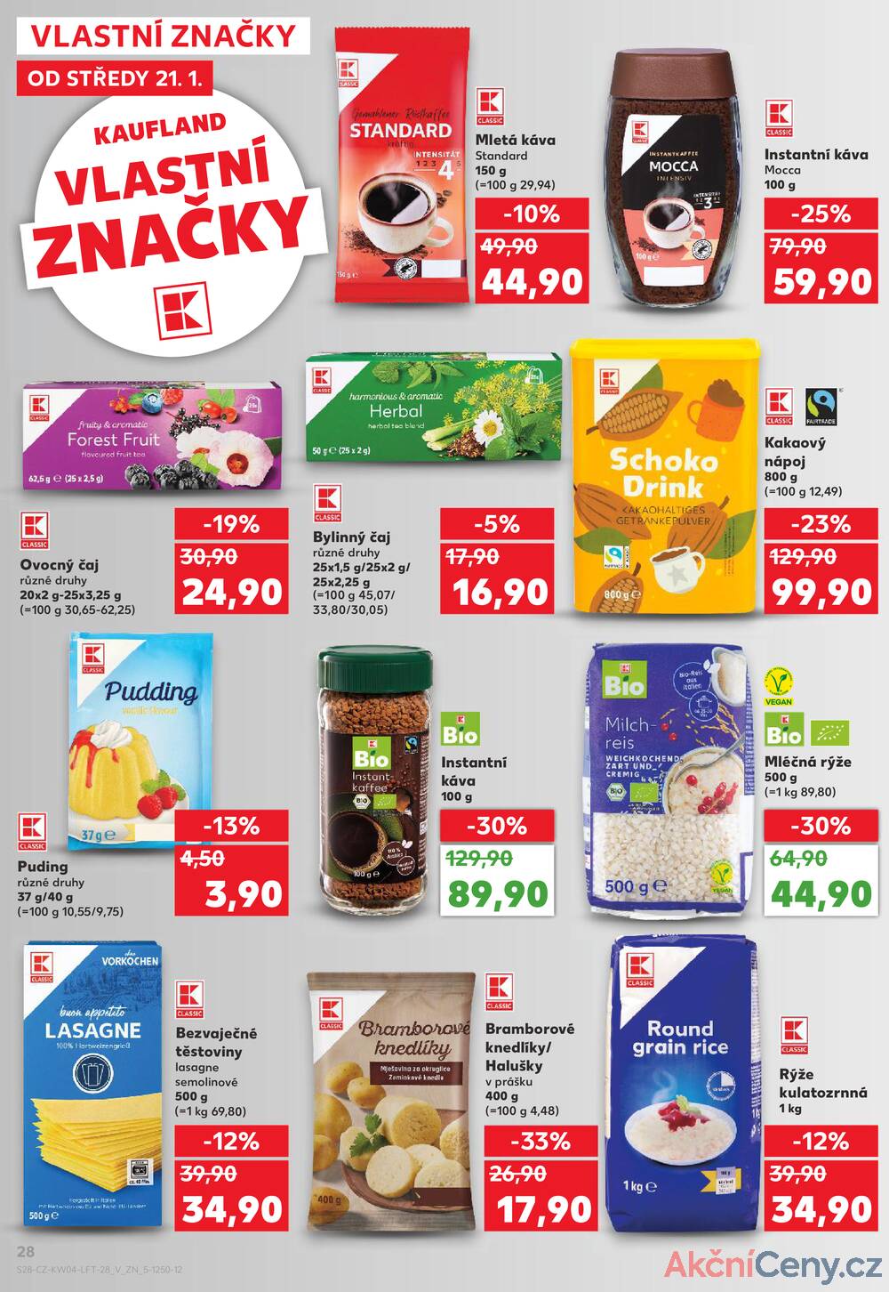 Kaufland 21.1. - 27.1. - Kaufland - Praha 3 (Jarov)