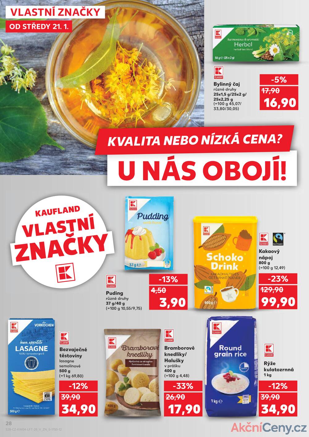 Kaufland 21.1. - 27.1. - Kaufland - Chrudim