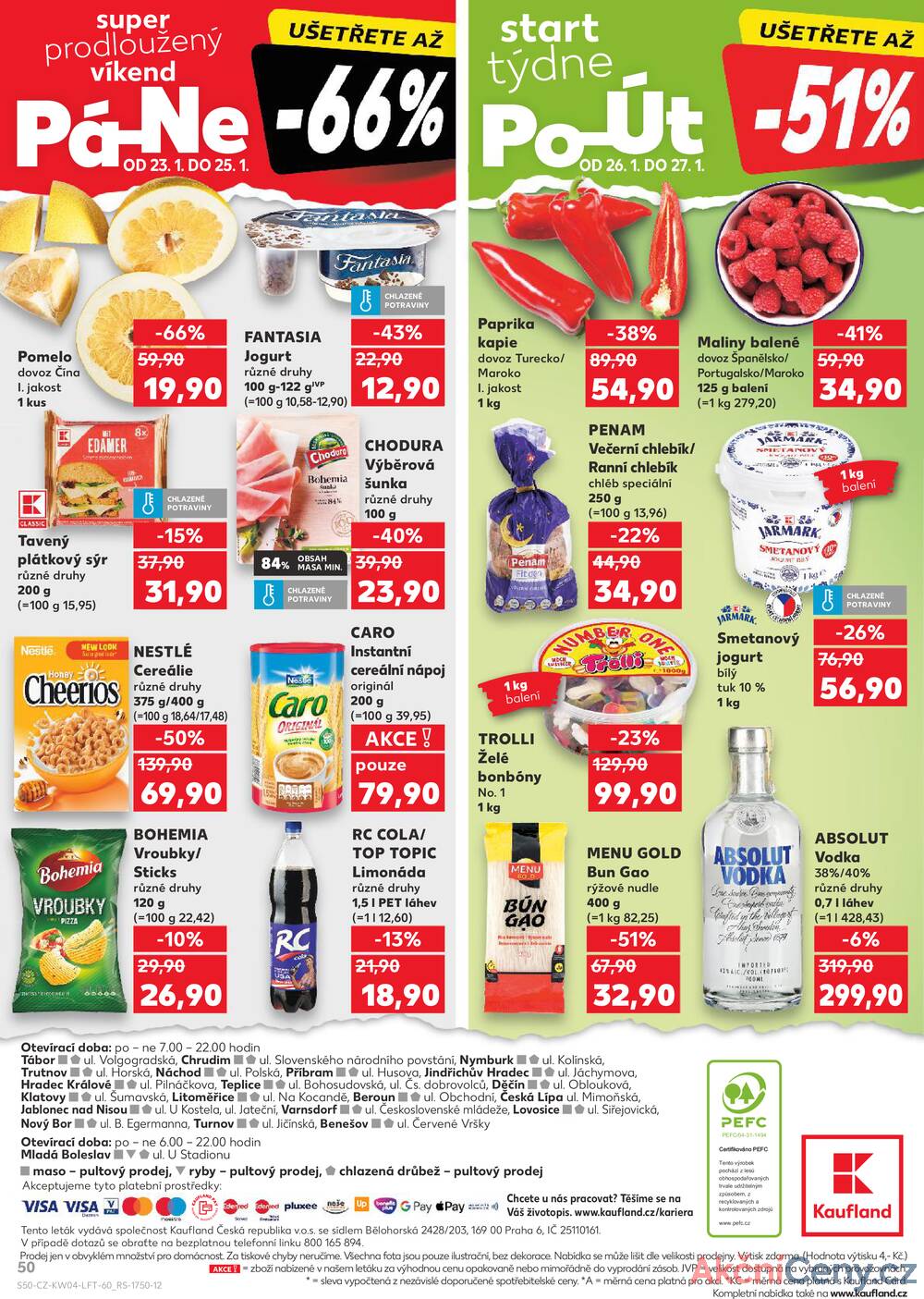 Kaufland 21.1. - 27.1. - Kaufland - Trutnov