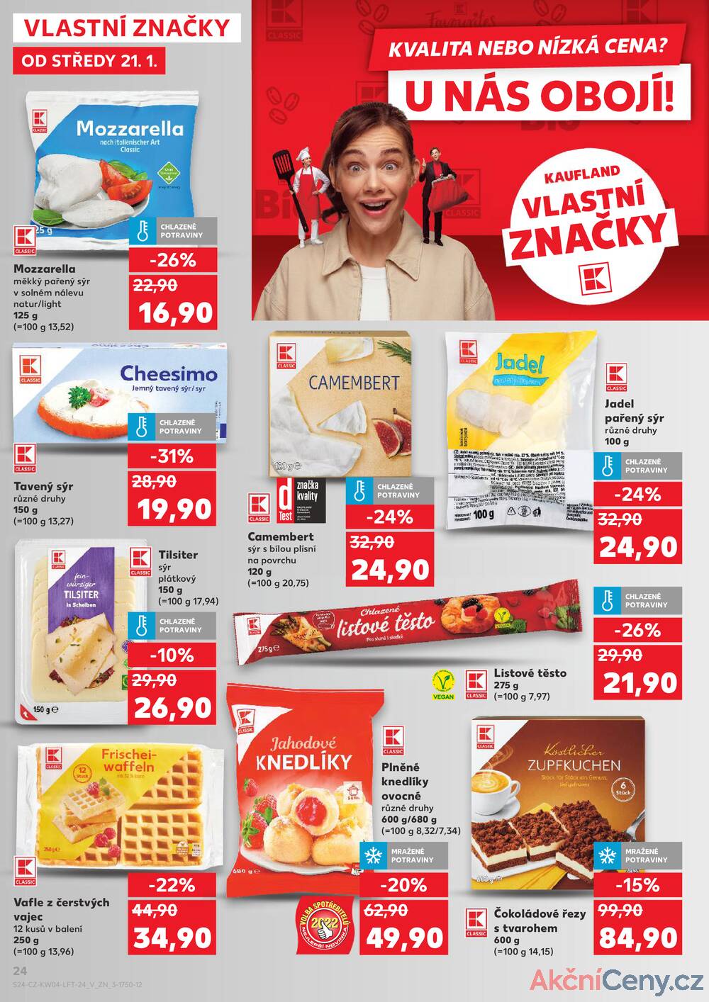 Kaufland 21.1. - 27.1. - Kaufland - Jindřichův Hradec