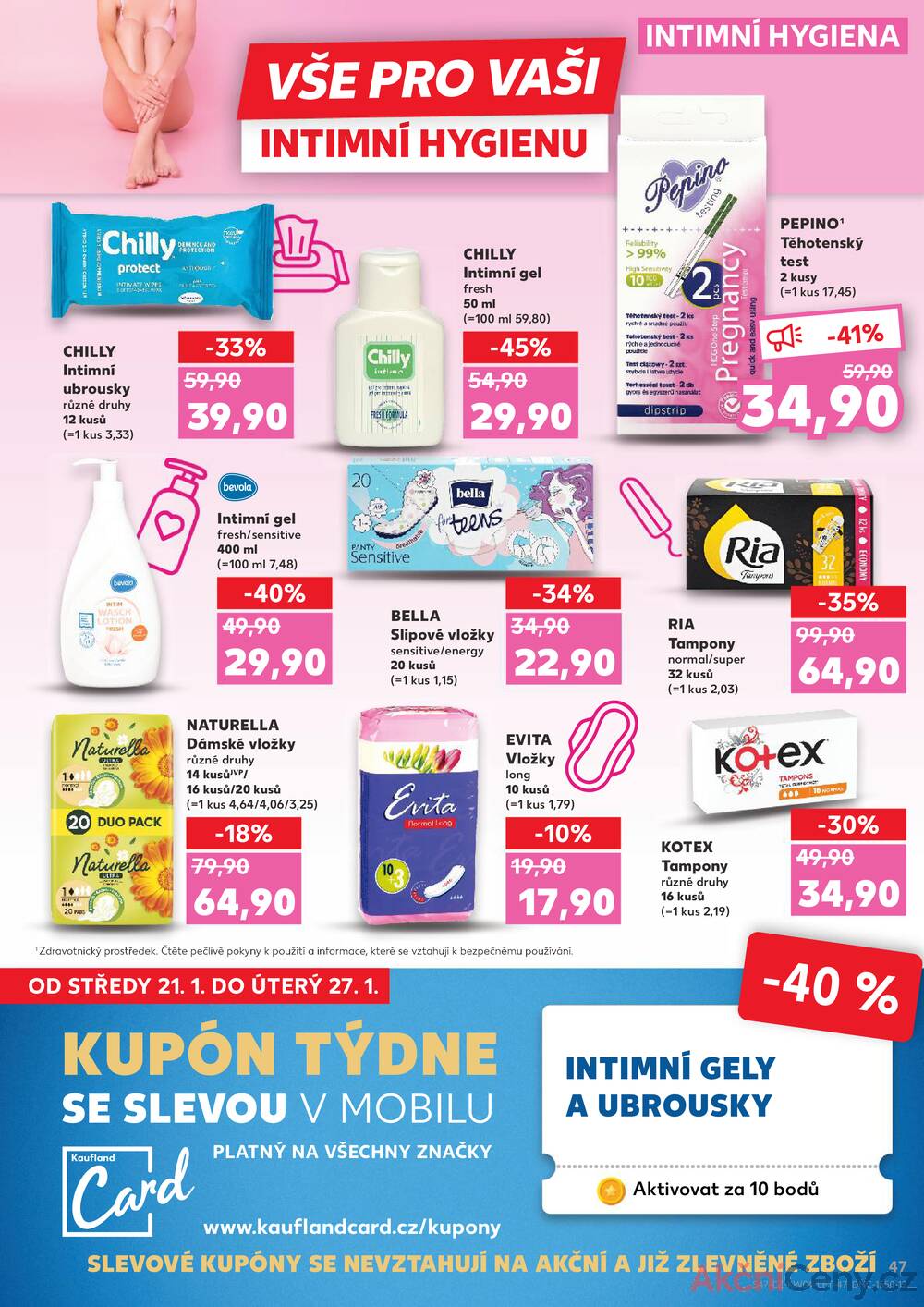 Kaufland 21.1. - 27.1. - Kaufland - Jindřichův Hradec