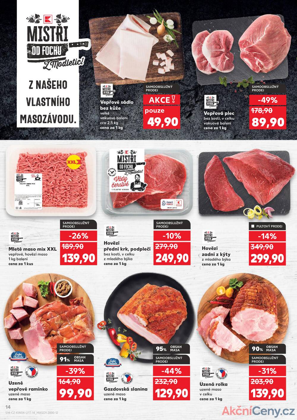 Leták Kaufland - Kaufland 21.1. - 27.1. - Kaufland - Brno - Židenice - strana 14