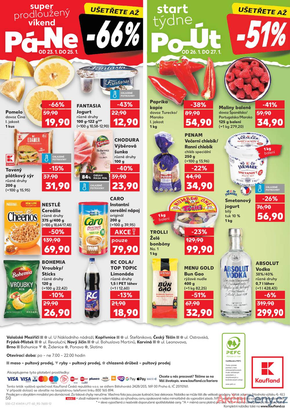 Kaufland 21.1. - 27.1. - Kaufland - Brno - Bohunice