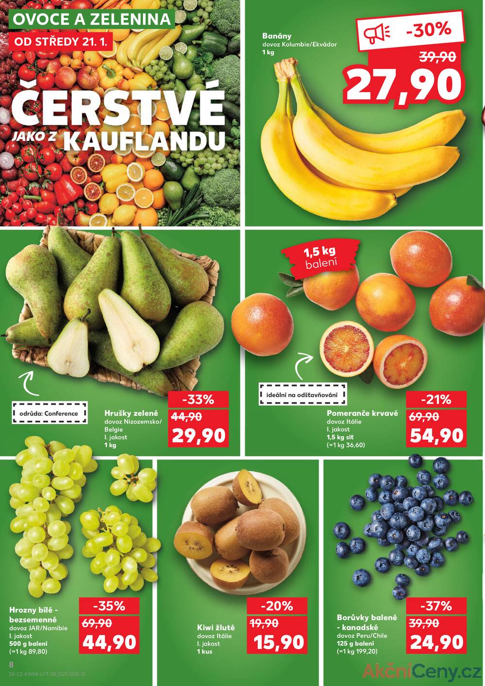 Kaufland 21.1. - 27.1. - Kaufland - Chomutov - centrum