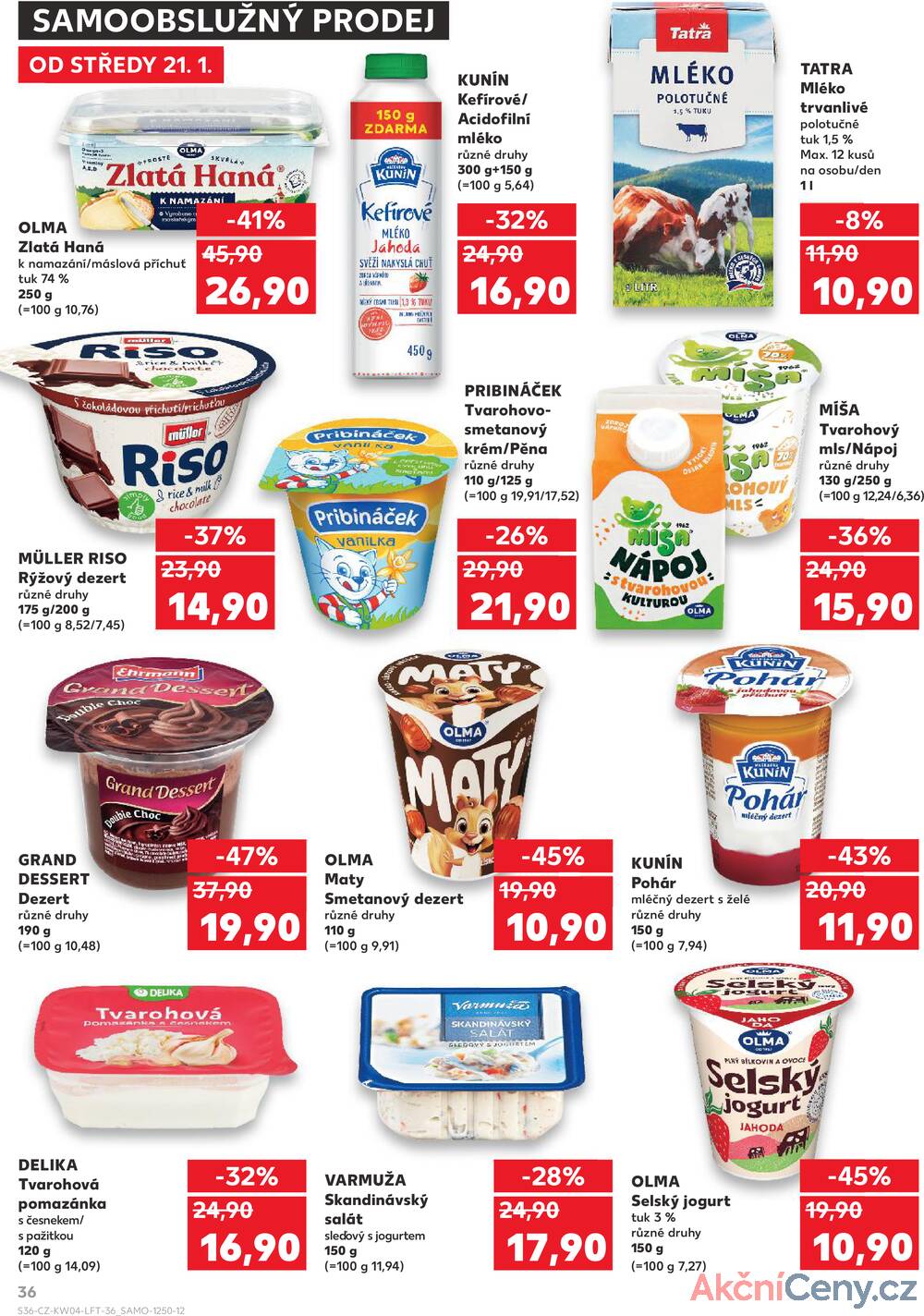 Kaufland 21.1. - 27.1. - Kaufland - Chomutov - centrum