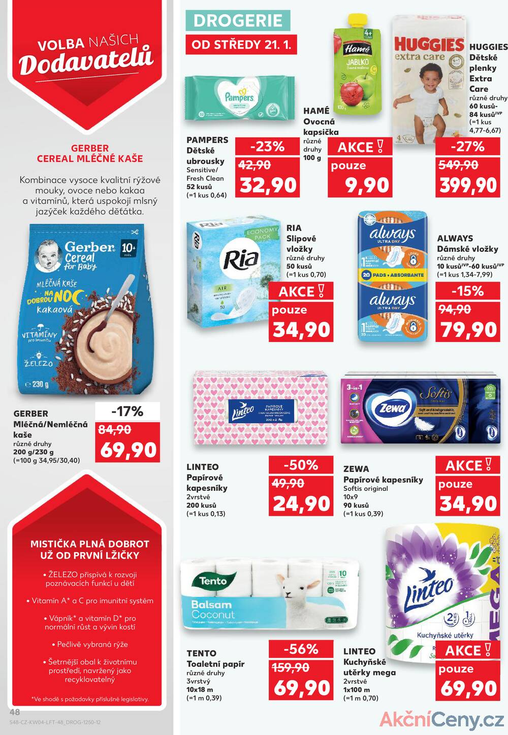 Kaufland 21.1. - 27.1. - Kaufland - Chomutov - centrum