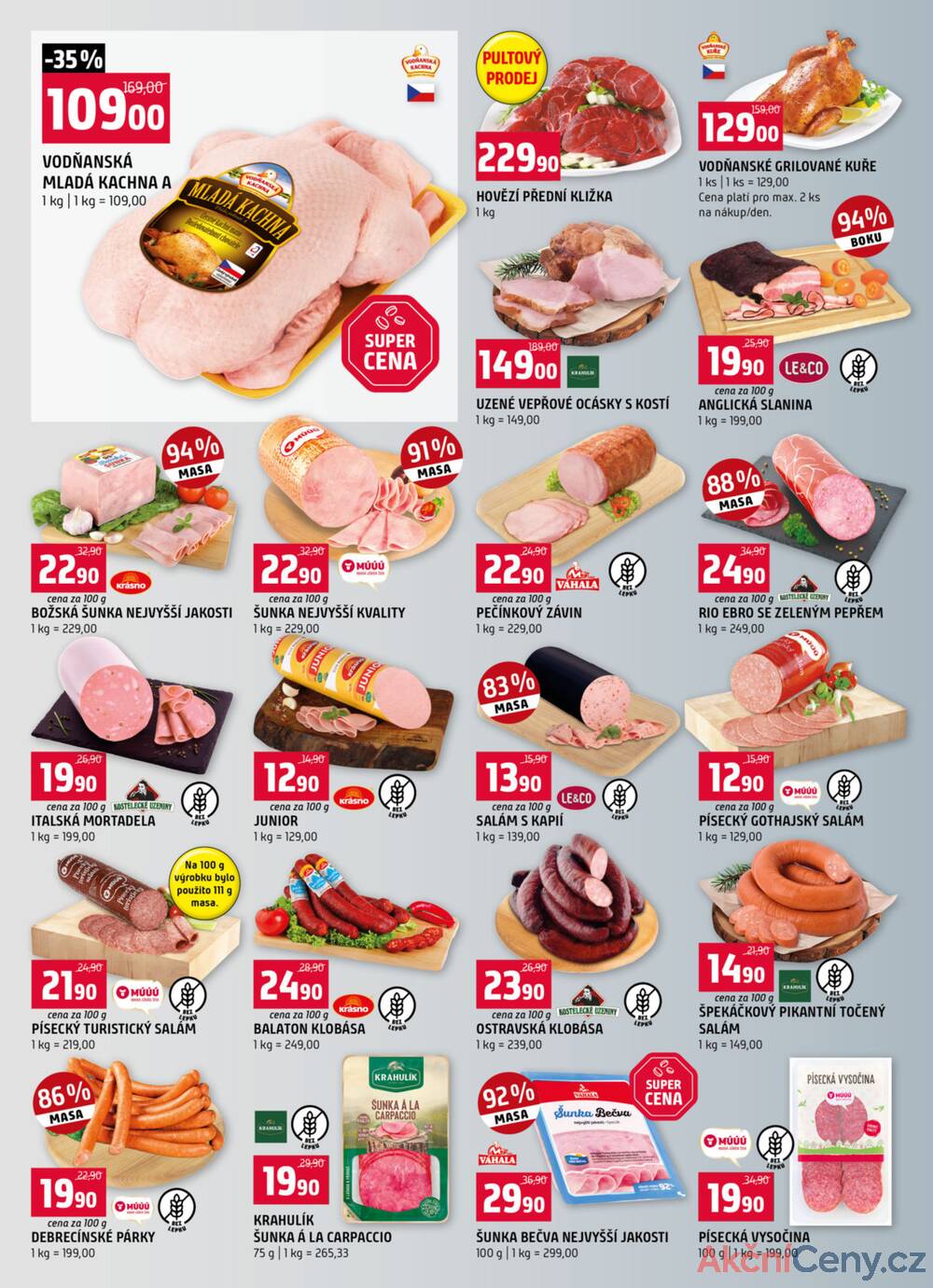 Leták Terno - Terno Zlín, Prachatice, Český Krumlov, Tábor, Strakonice, Blatná 21.1. - 27.1. - strana 2