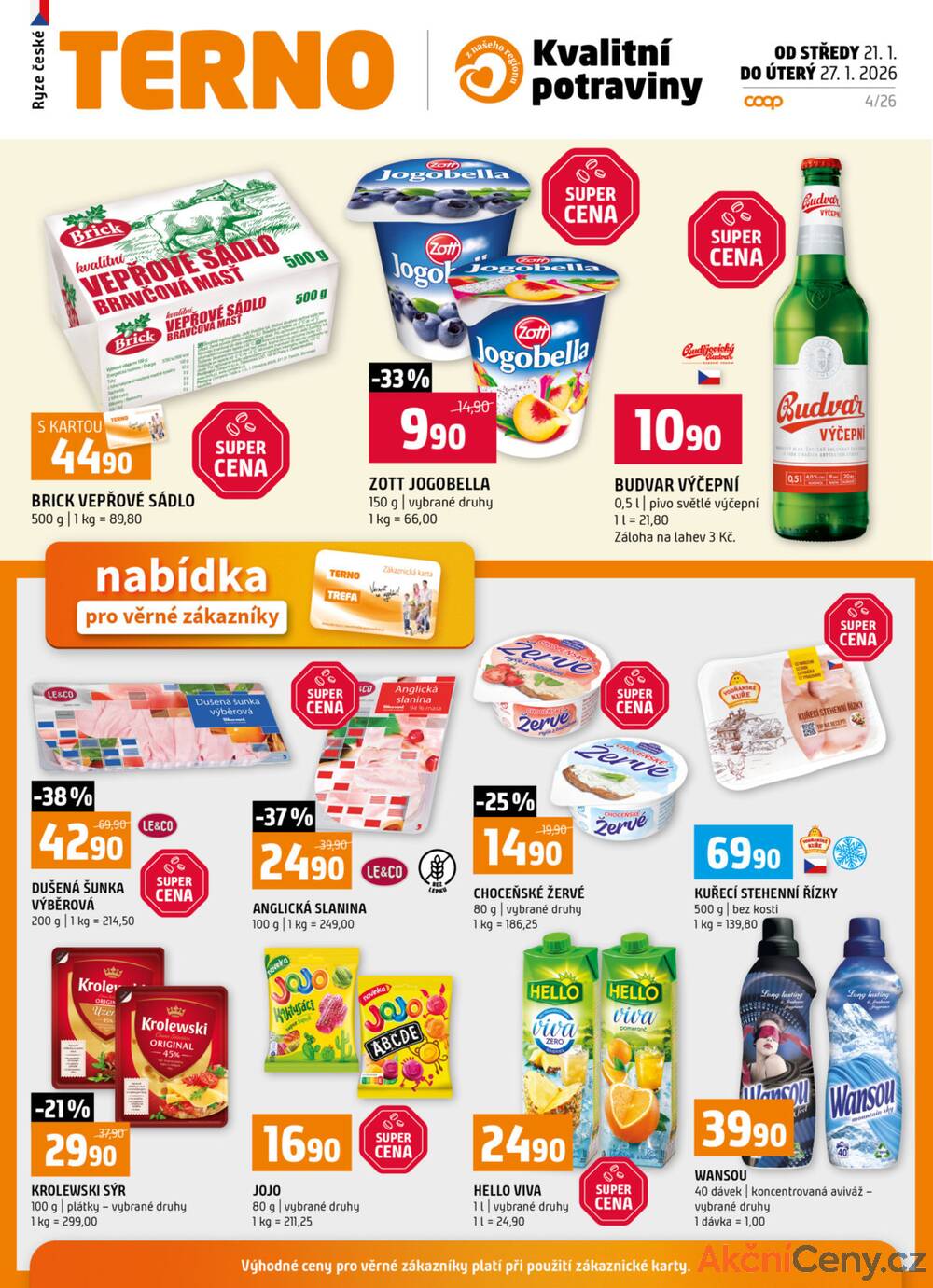 Terno Zlín, Prachatice, Český Krumlov, Tábor, Strakonice, Blatná 21.1. - 27.1.