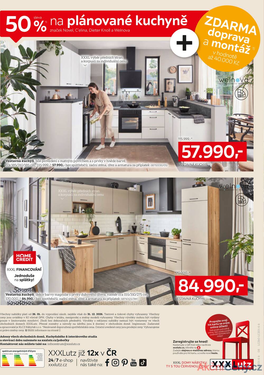XXXLutz Inspirace v kuchyních od 26.1. do 31.12.2026