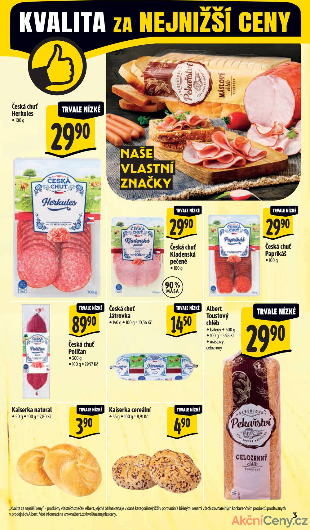 Albert Supermarket od 28.1. do 3.2.2026