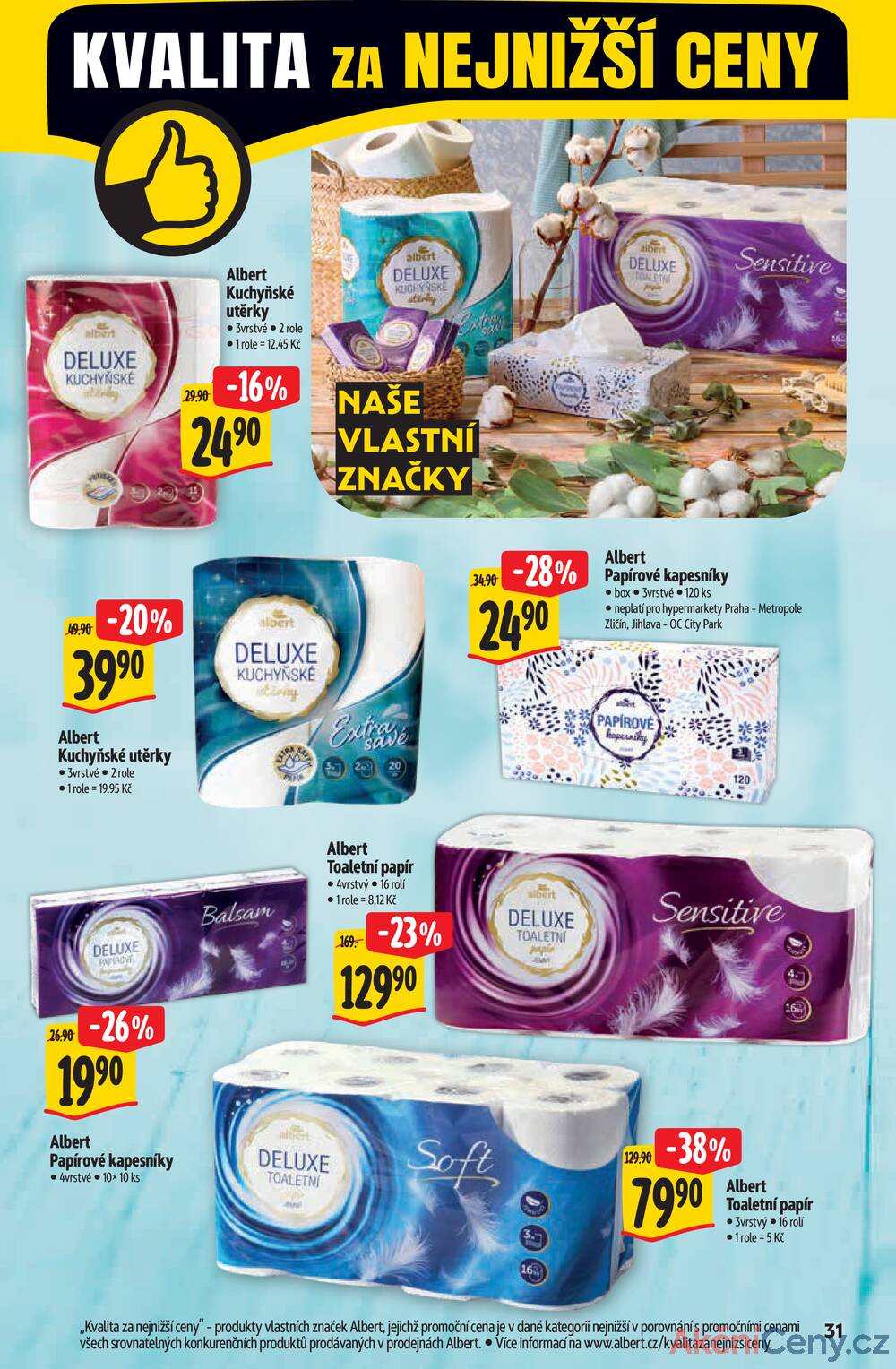 Leták Albert - Albert  Hypermarket katalog Brand od 28.1. do 10.2.2026 - strana 31