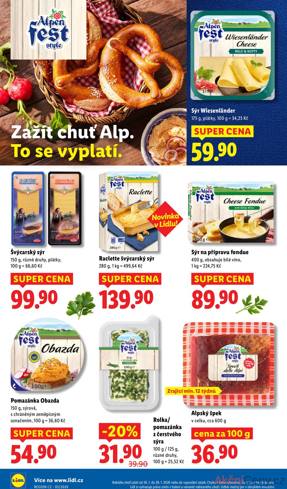 Lidl od 26.1. do 28.1.2026