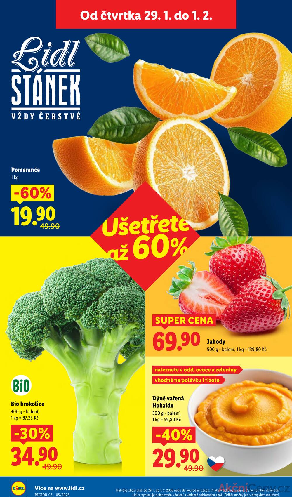 Lidl Čtvrtek od 29.1. do 1.2.2026