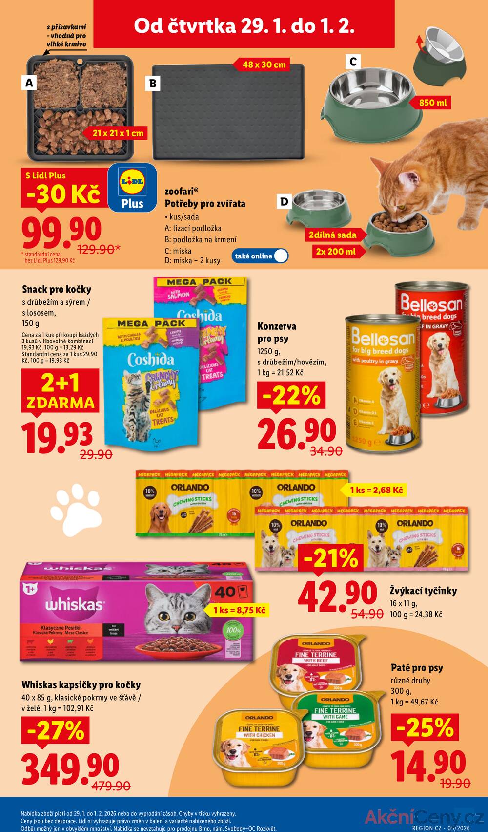 Lidl Čtvrtek od 29.1. do 1.2.2026