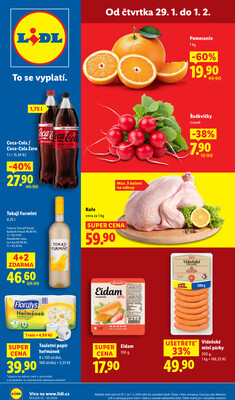 Lidl : 4 letáky