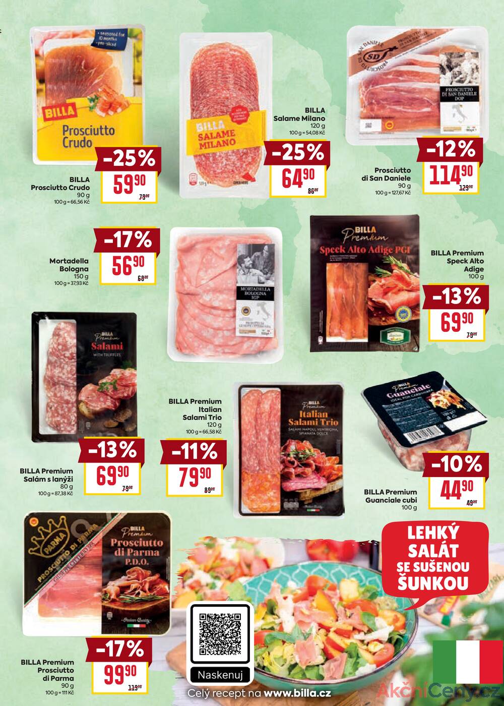 BILLA katalog Chutě světa od 21.1. do 10.2.2026