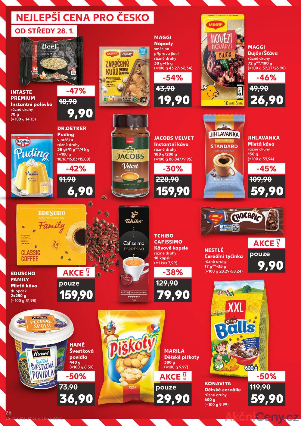 Kaufland 28.1. - 3.2. - Kaufland - Praha 8 (Libeň)