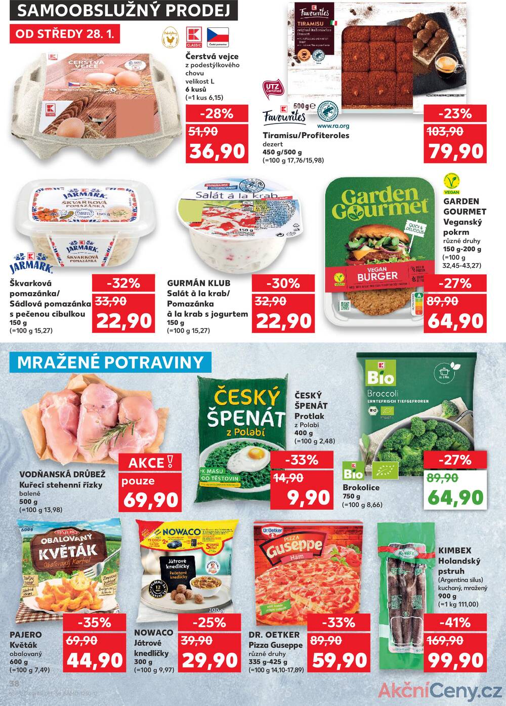 Kaufland 28.1. - 3.2. - Kaufland - Praha 8 (Libeň)