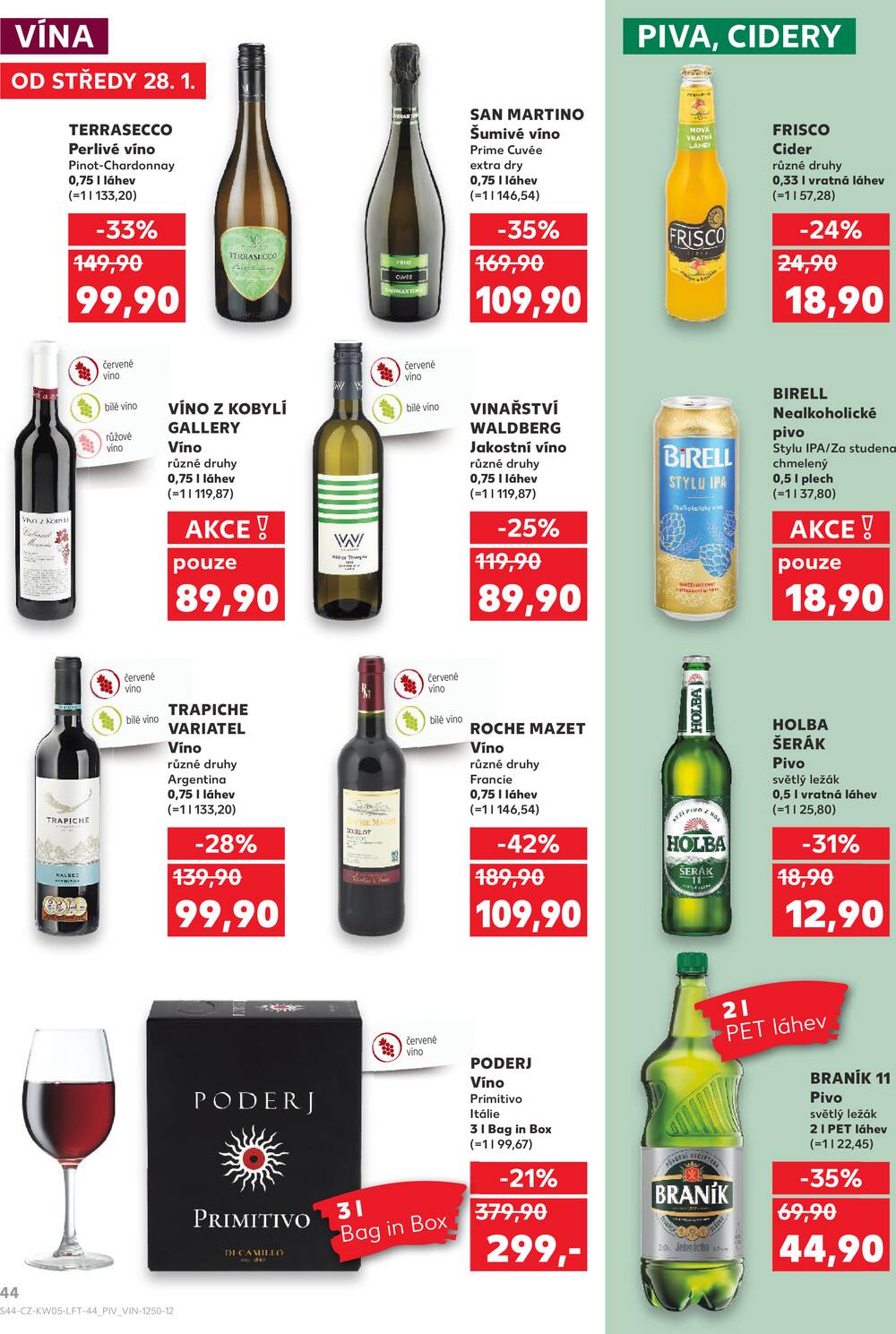 Kaufland 28.1. - 3.2. - Kaufland - Lovosice (Siřejovická)