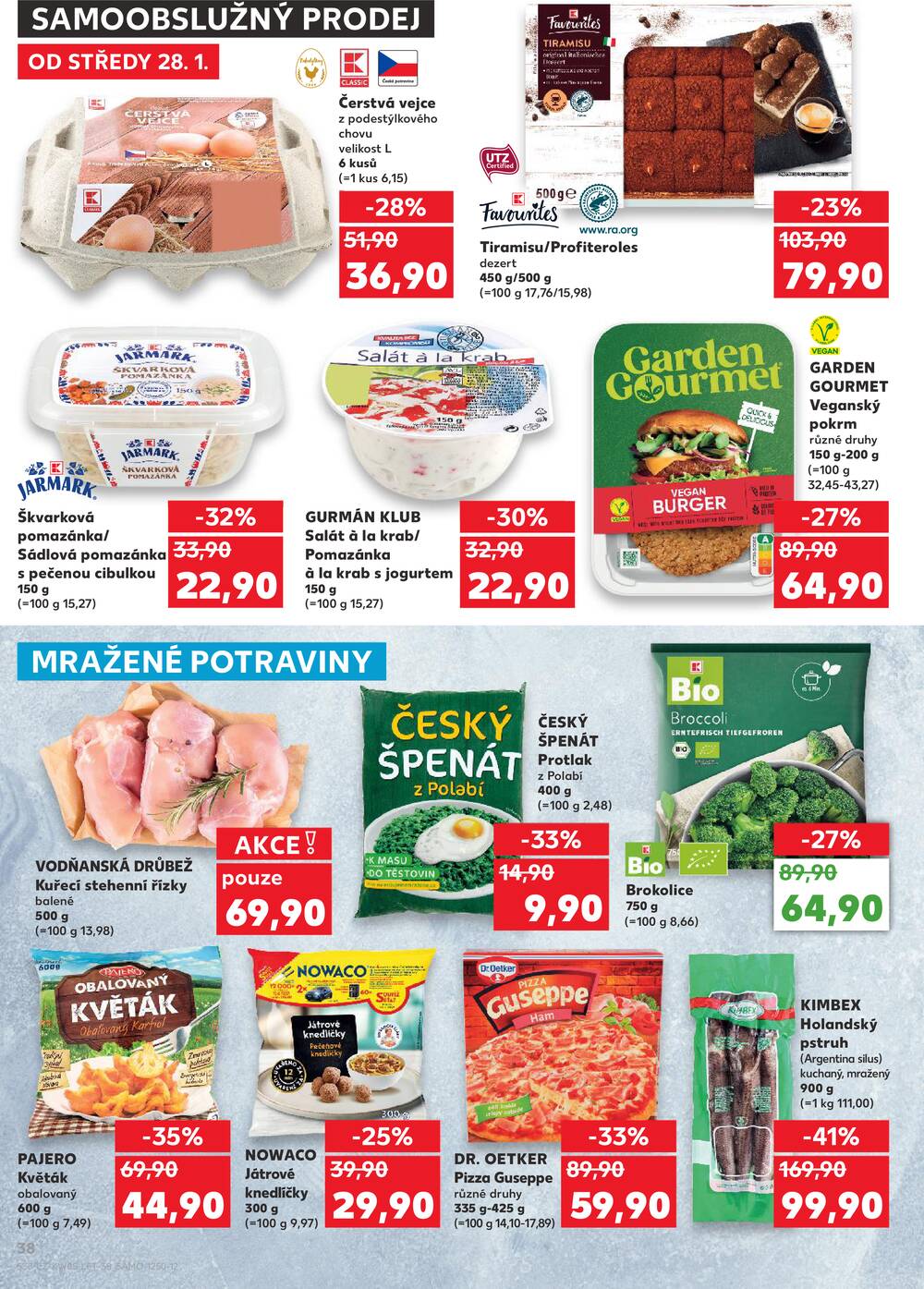 Kaufland 28.1. - 3.2. - Kaufland - Písek