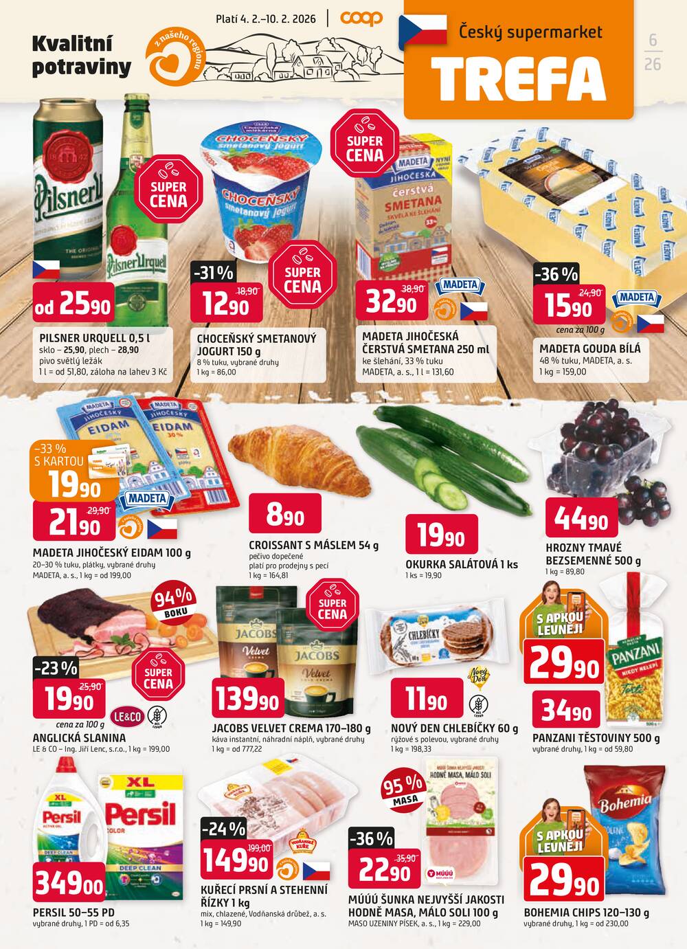 Trefa od 4.2. do 10.2.2026