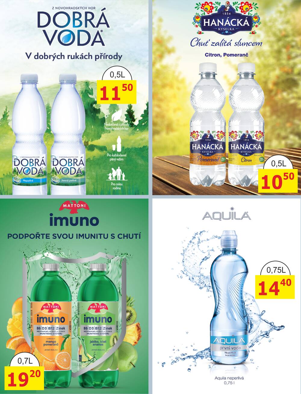 BENE Nápoje od 1.2. do 28.2.2026