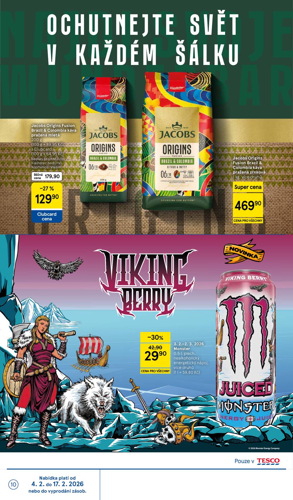 Tesco malé hypermarkety od 4.2. do 10.2.2026