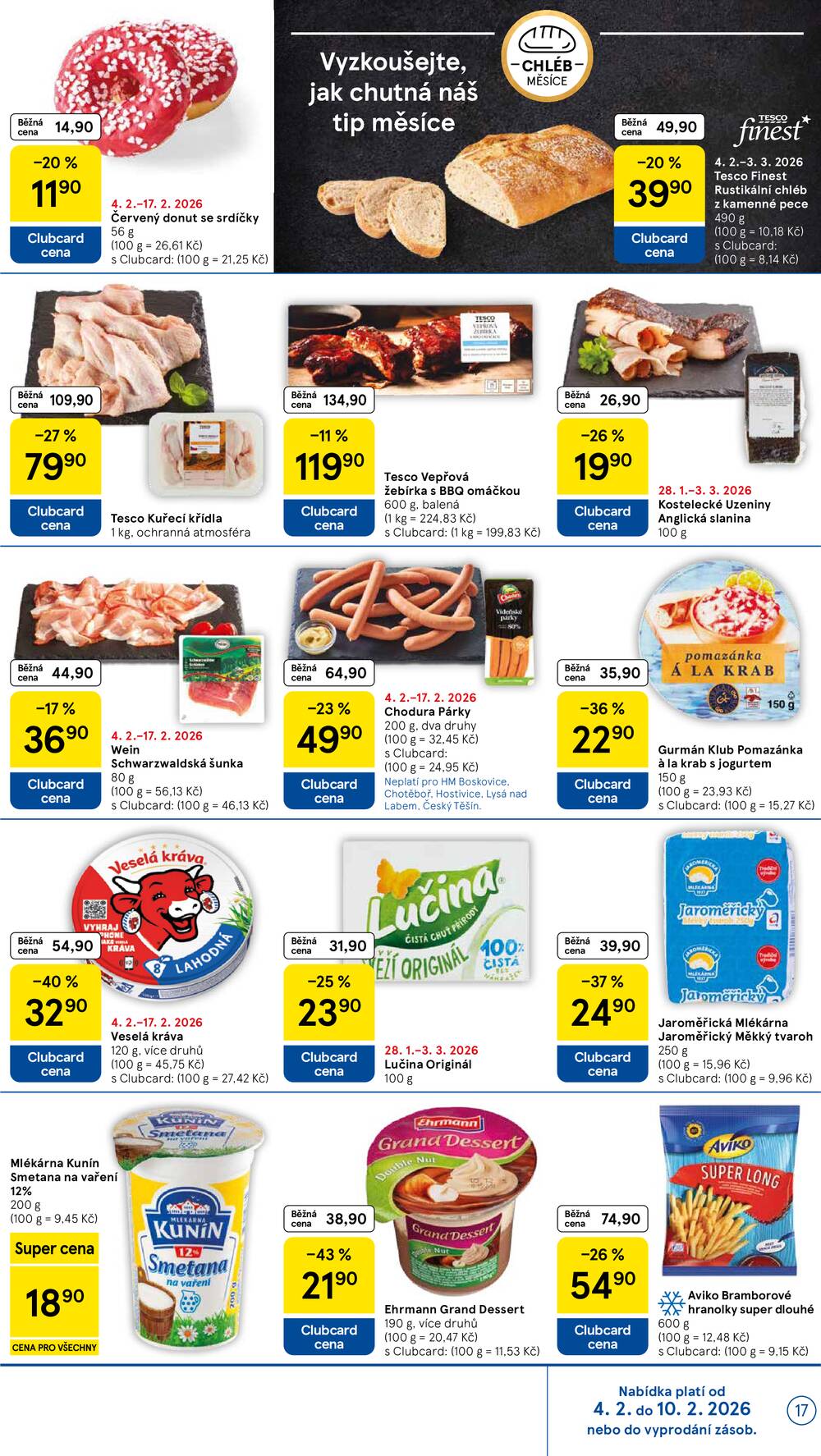 Leták Tesco - Tesco malé hypermarkety od 4.2. do 10.2.2026 - strana 17