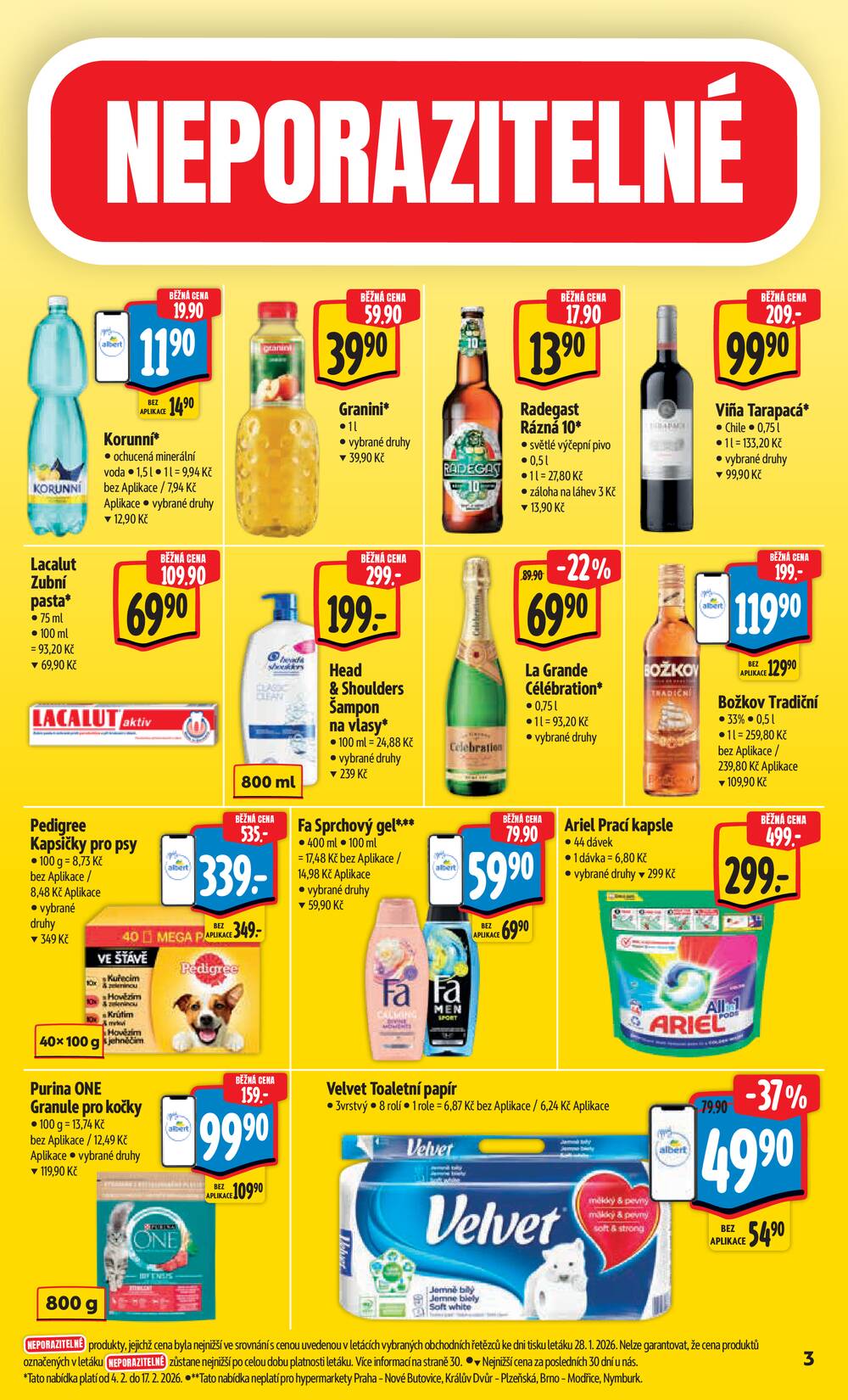 Albert  Hypermarket od 4.2. do 10.2.2026