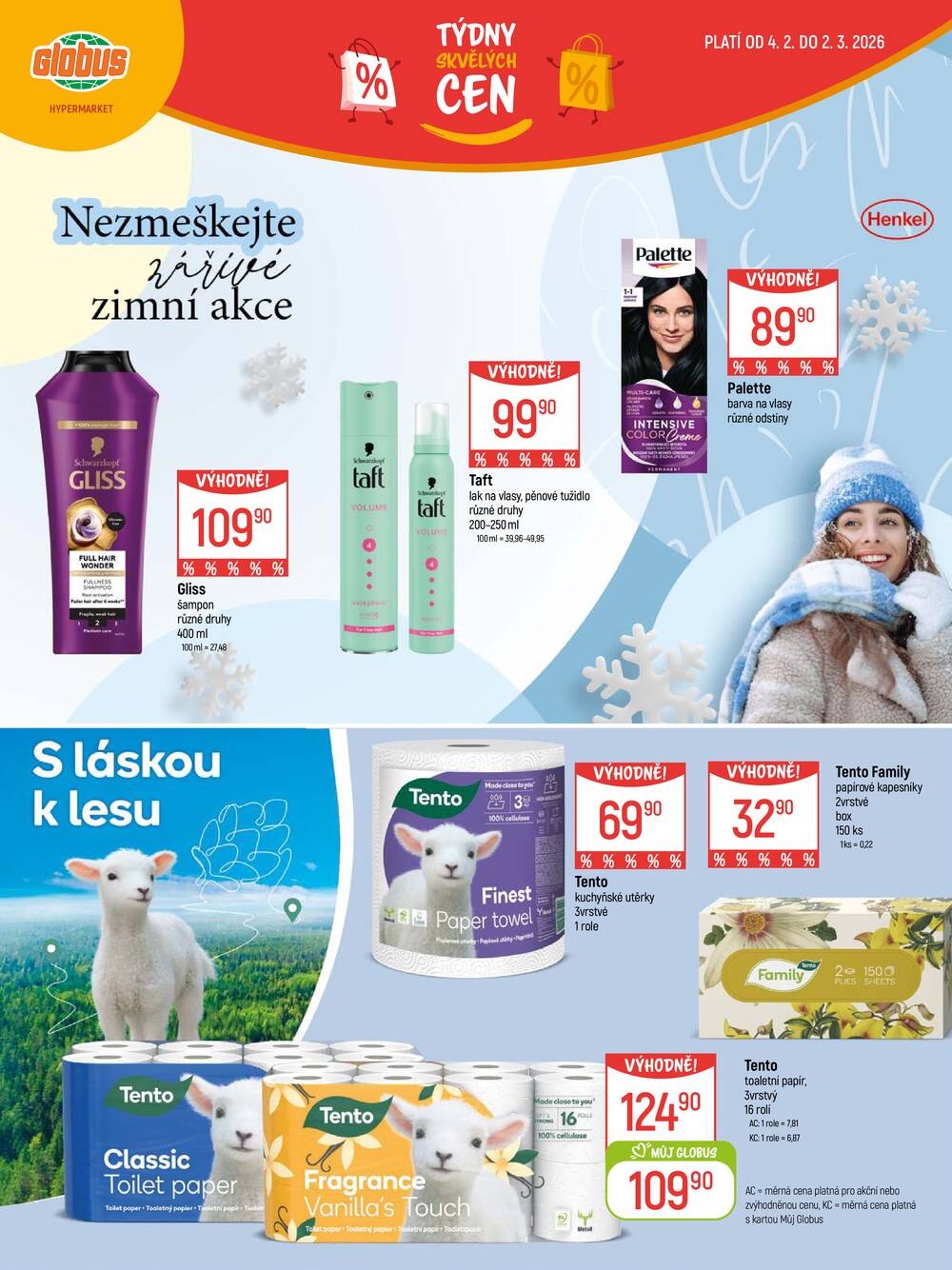Akční leták Globus 4.2. - 2.3.2026 - Globus Havířov