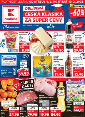 Leták Kaufland 4.2. - 10.2. - Kaufland - Český Těšín