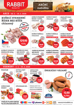 RABBIT řeznictví : 1 leták