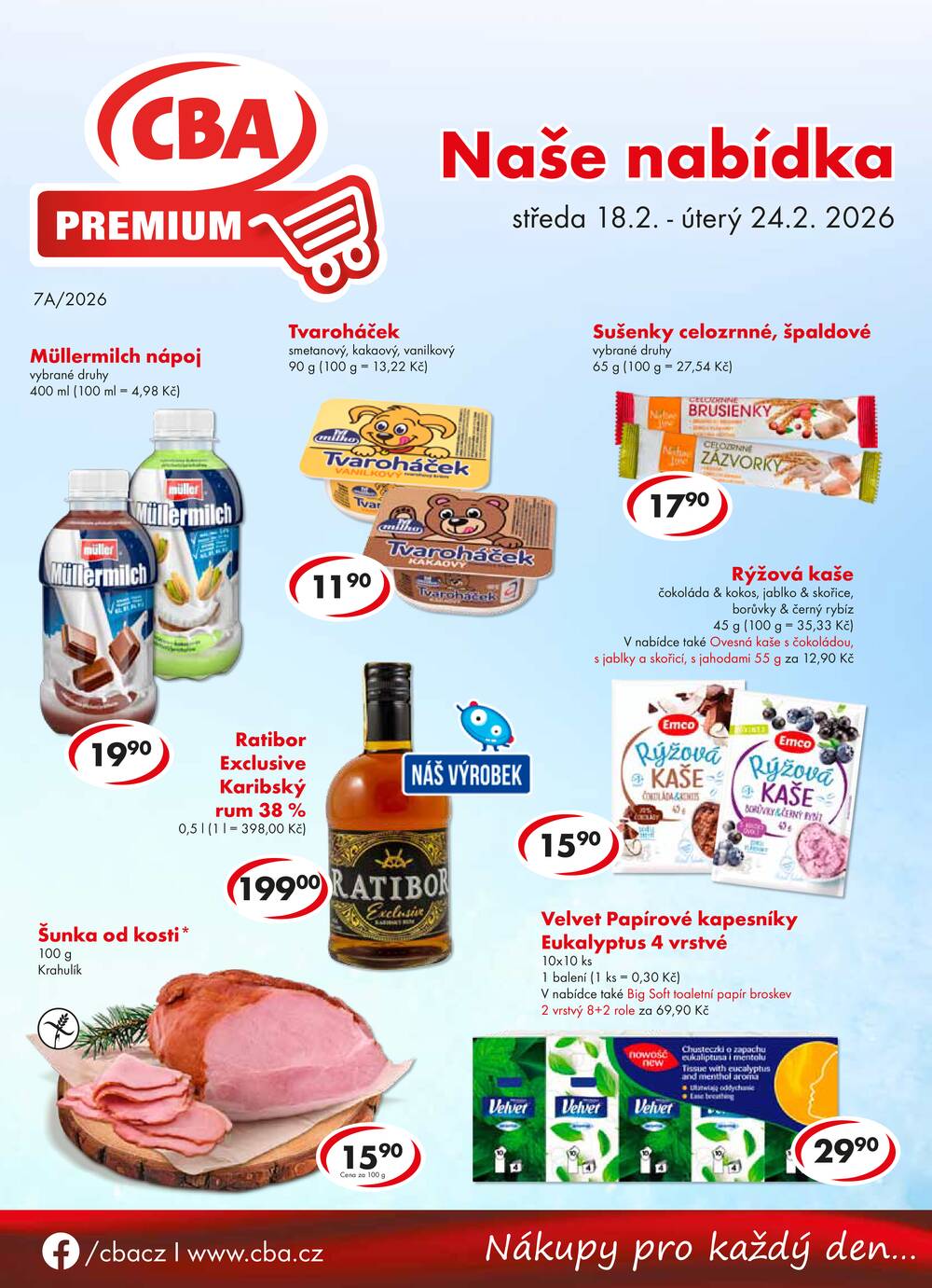CBA Premium od 18.2. do 24.2.2026