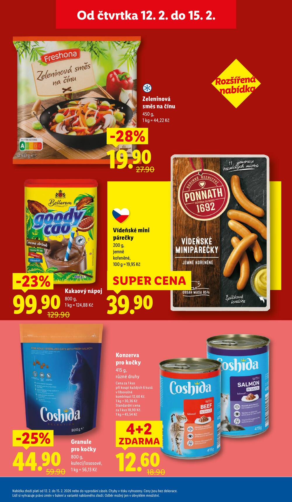 Leták Lidl - Lidl Čtvrtek od 12.2. do 15.2.2026 - strana 26
