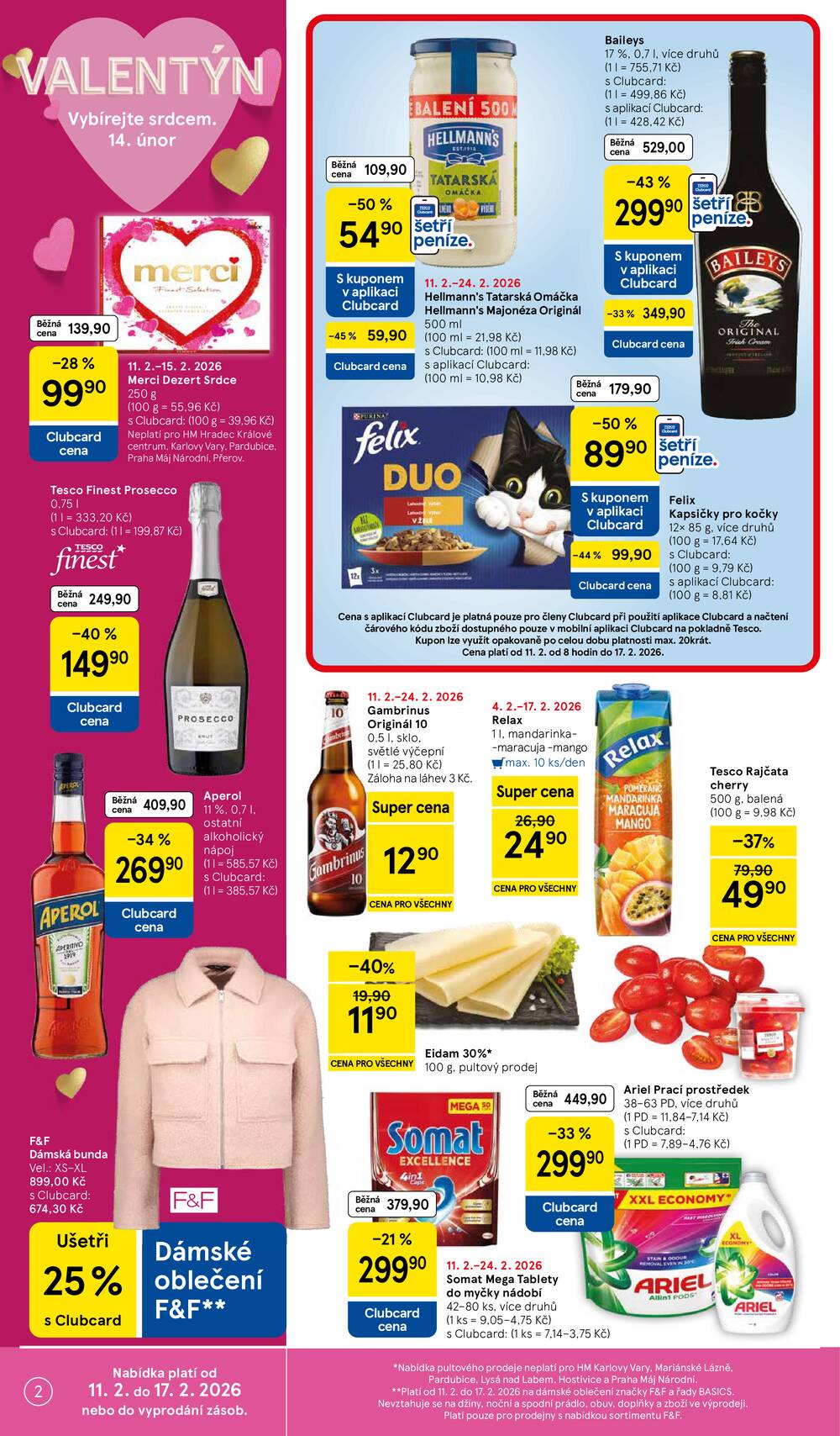 Tesco malé hypermarkety od 11.2. do 17.2.2026