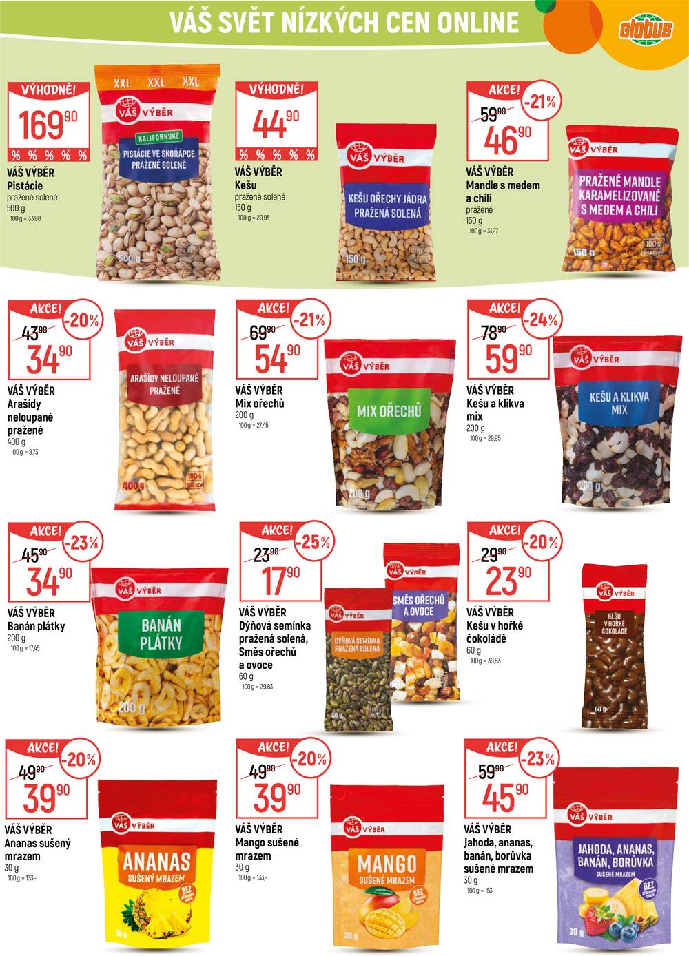 Leták Globus - Akční leták Globus 11.2. - 17.2.2026 - Globus Brno Ivanovice - strana 2
