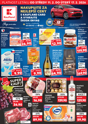 Leták Kaufland 11.2. - 17.2. - Kaufland - Beroun
