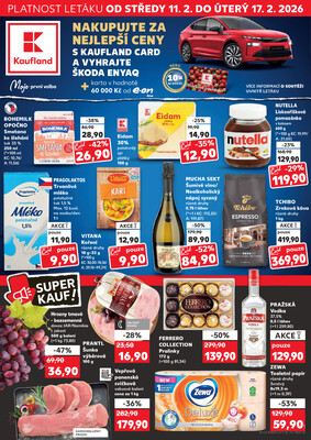 Leták Kaufland 11.2. - 17.2. - Kaufland - Brno - Slatina