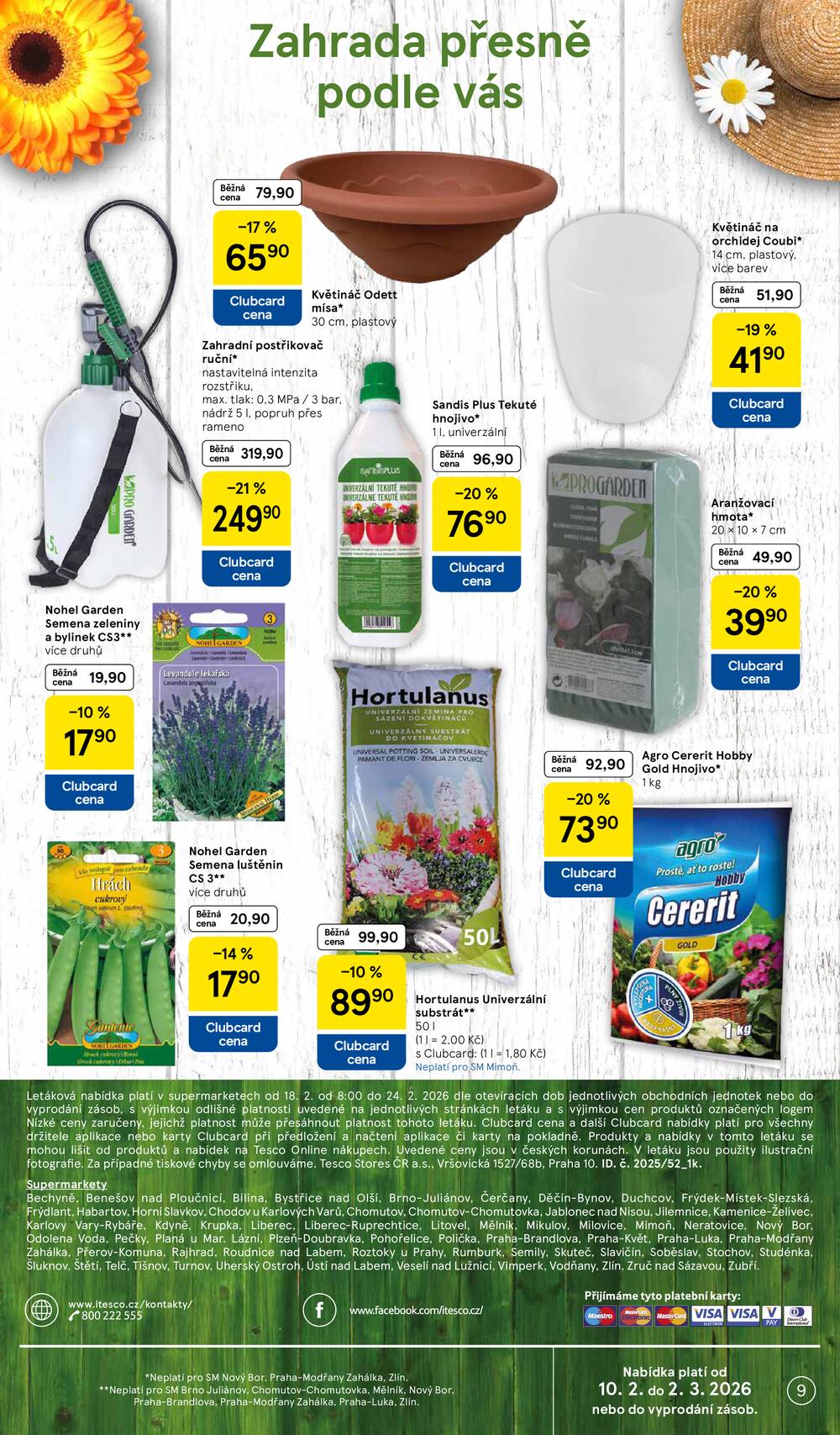 Tesco supermarkety od 18.2. do 24.2.2026