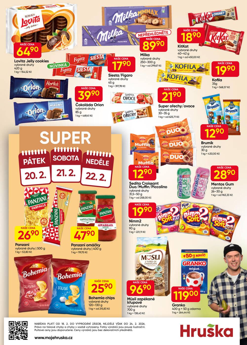 Hruška od 18.2. do 24.2.2026