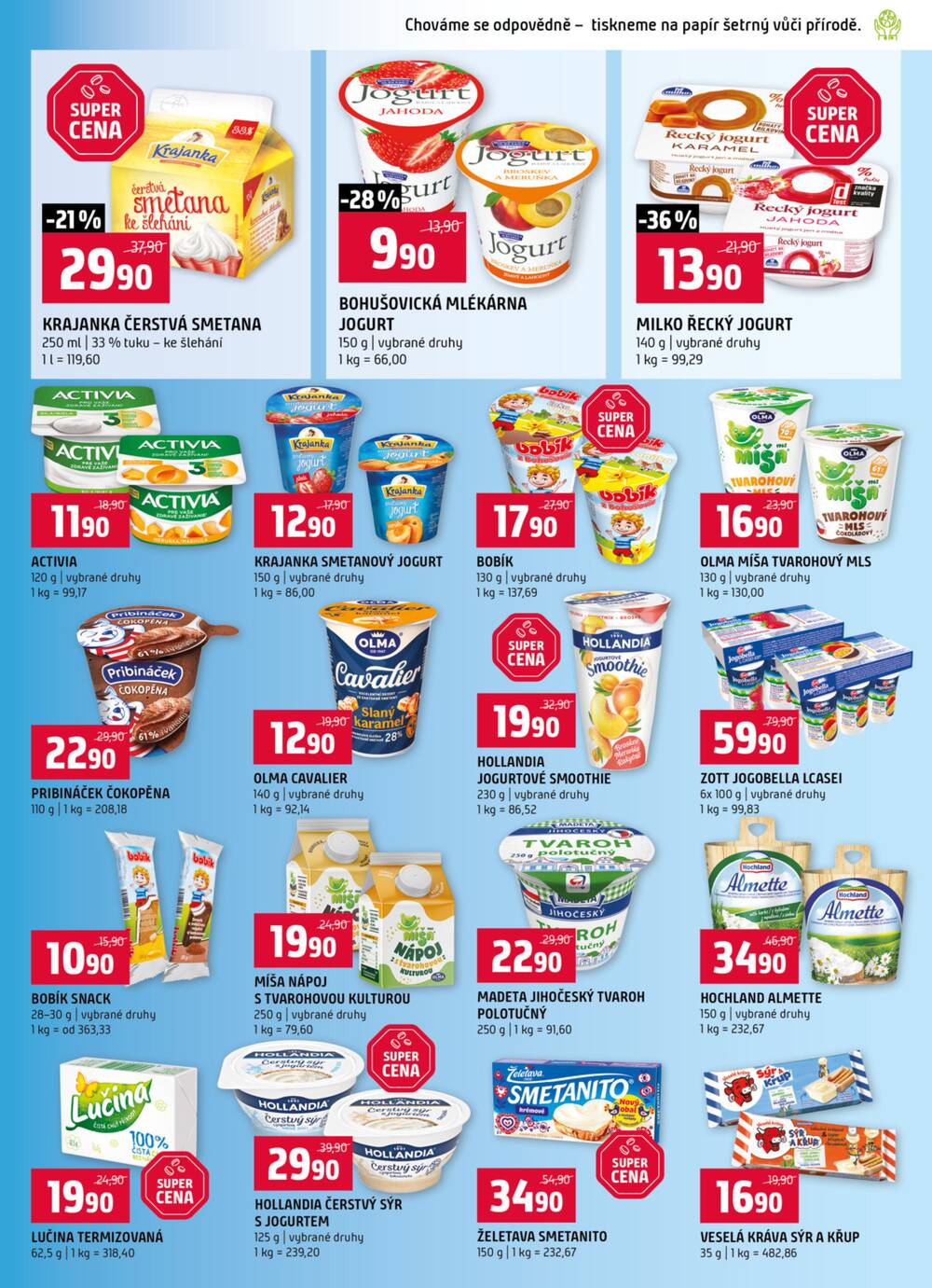 Leták Terno - Terno České Budějovice, Třeboň, Trhové sviny, Bechyně, Týn nad Vltavou, Borovany od 18.2. do 24.2.2026 - strana 5