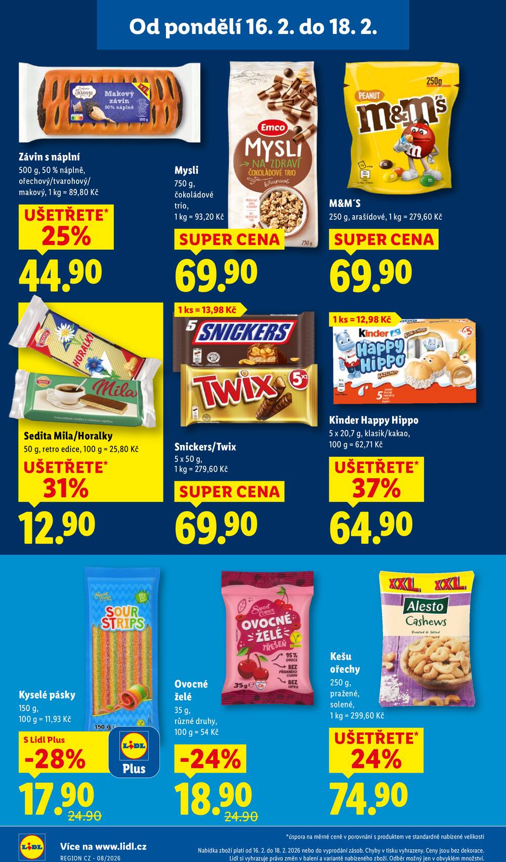 Lidl od 16.2. do 18.2.2026