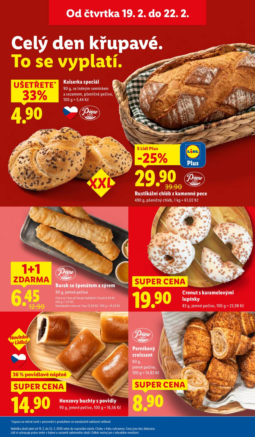 Lidl Čtvrtek od 19.2. do 22.2.2026