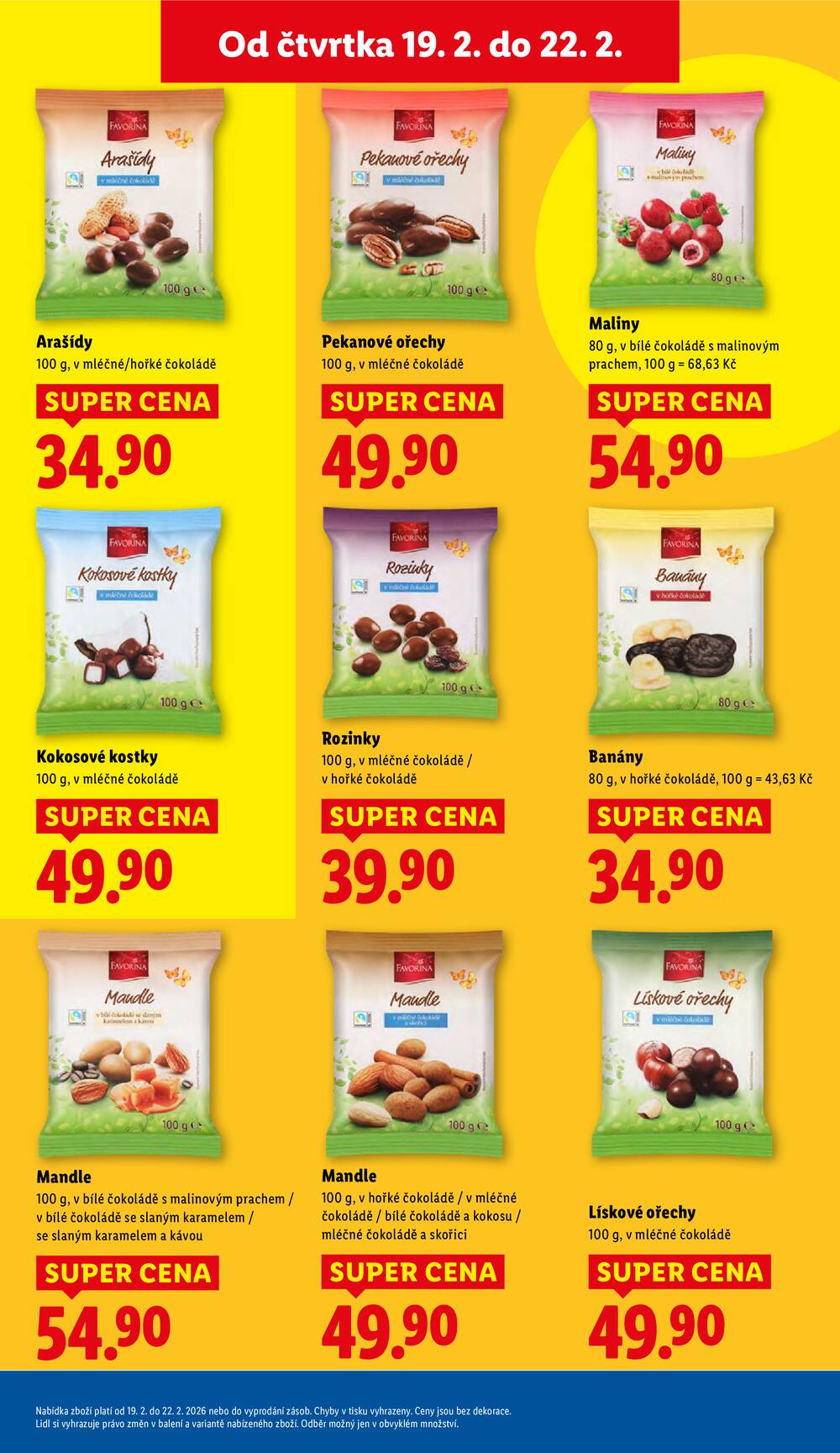 Lidl Čtvrtek od 19.2. do 22.2.2026