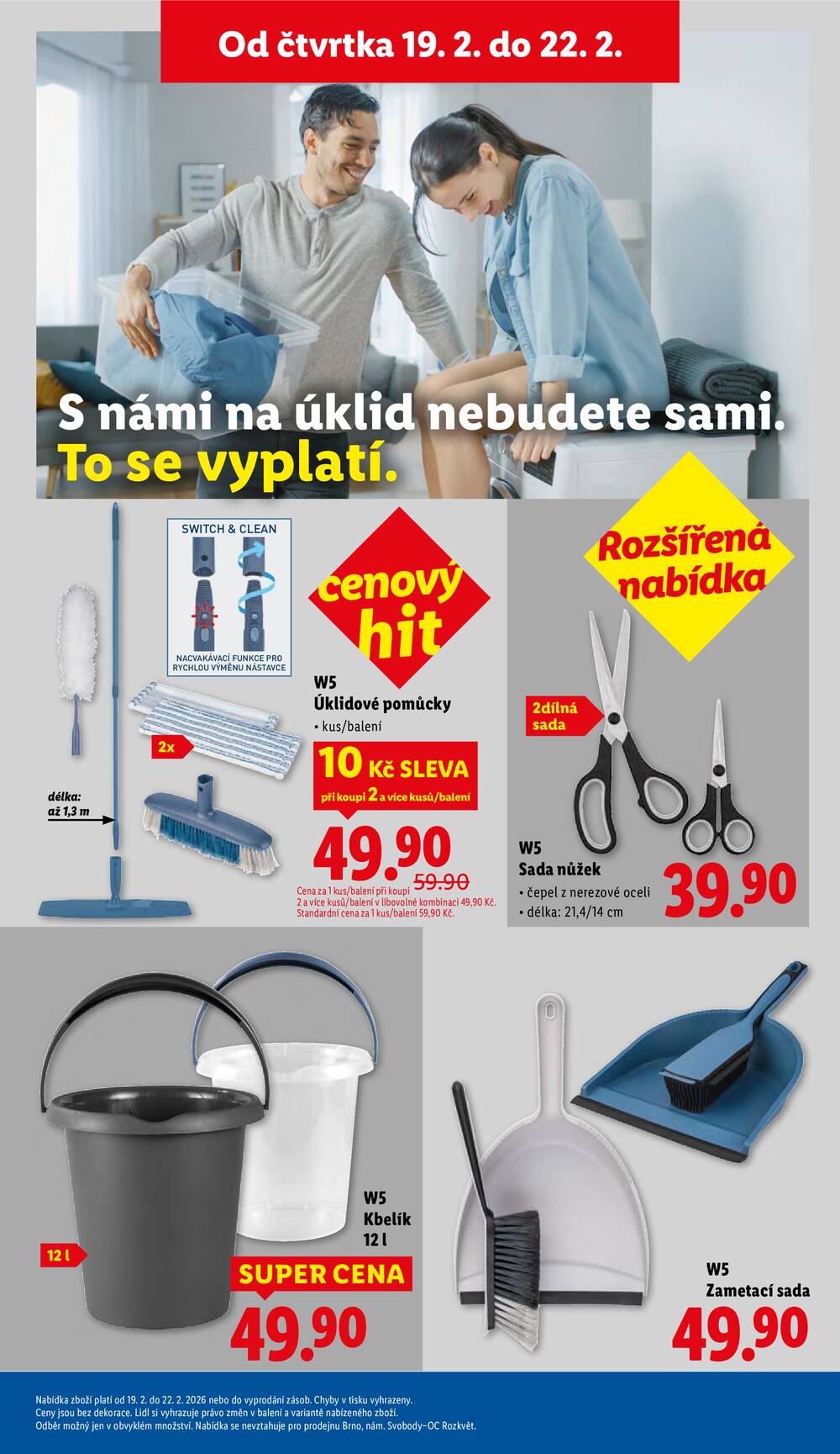 Lidl Čtvrtek od 19.2. do 22.2.2026