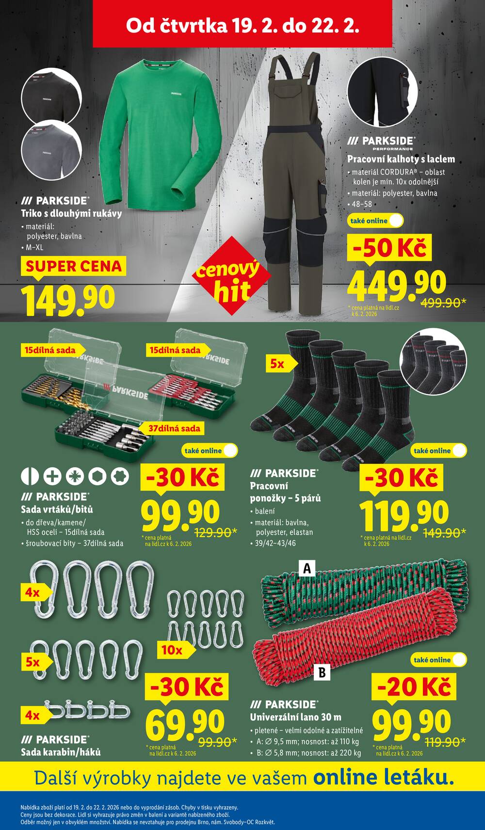 Lidl Čtvrtek od 19.2. do 22.2.2026